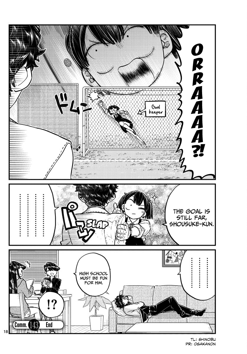 Komi-san wa Komyushou Desu Chapter 143.5 17